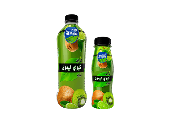 المها كيوي مشروب بطعم الليمون