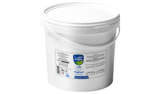 زبادي المها كامل الدسم 10 كجم